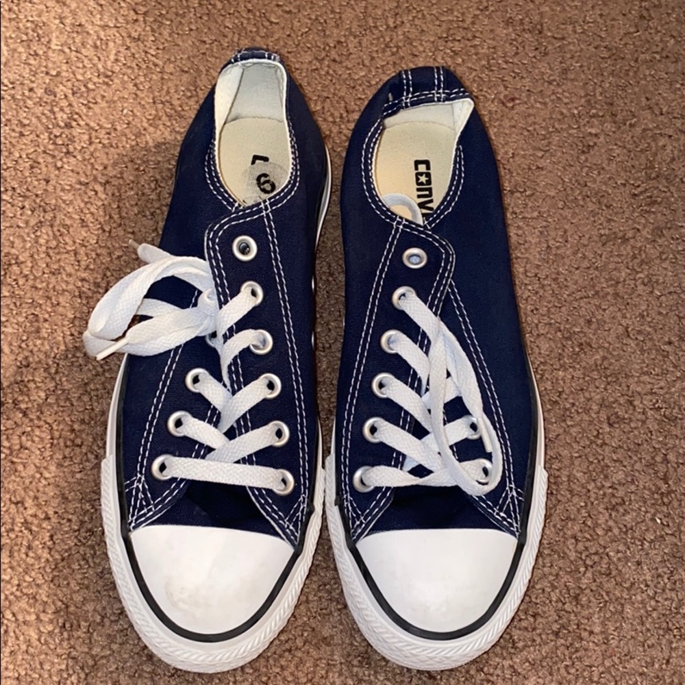 Navy Converse